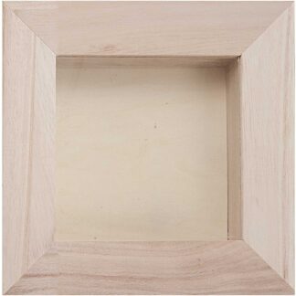 Rico Design 3D-Holz Bilderrahmen 16x16cm*