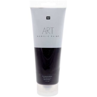 Rico Design ART Künstler Acrylfarbe 250ml Process-Schwarz*