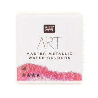 Rico Design ART Master Metallic Aquarellfarbe halbes Näpfchen Pink*