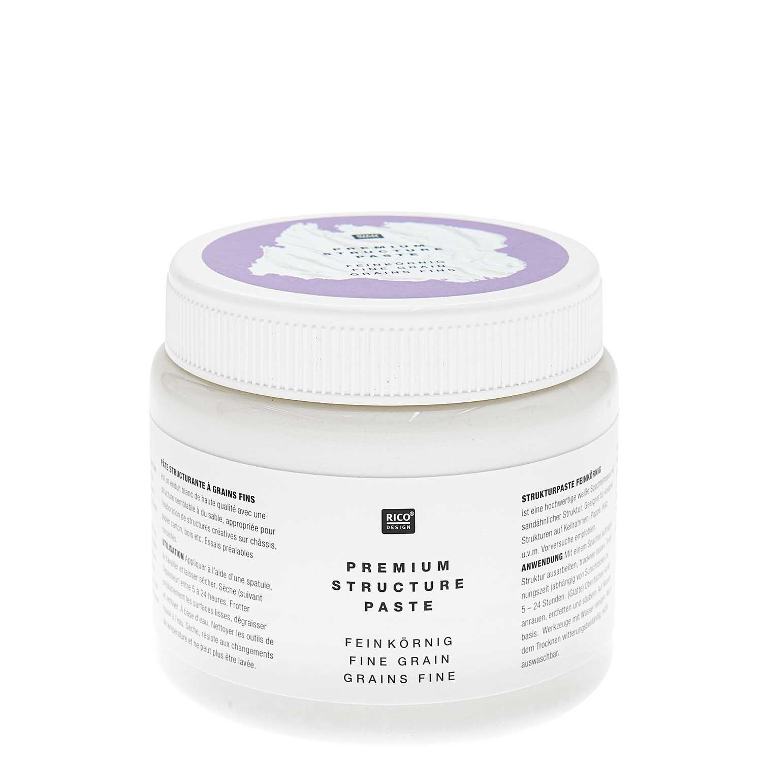 Rico Design ART Premium Strukturpaste feinkörnig 500ml*