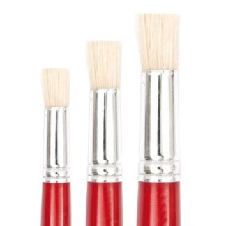Rico Design Art School Borsten Schablonierpinsel kurz 10*