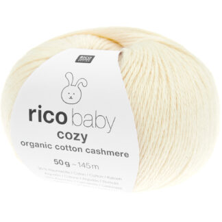 Rico Design Baby Cozy Organic Cotton Cashmere Creme*