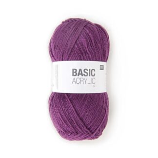 Rico Design Basic Acrylic dk Pflaume*