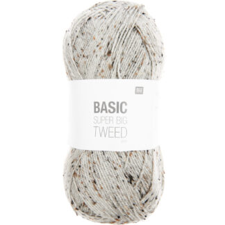 Rico Design Basic Super Big Tweed aran Natur*