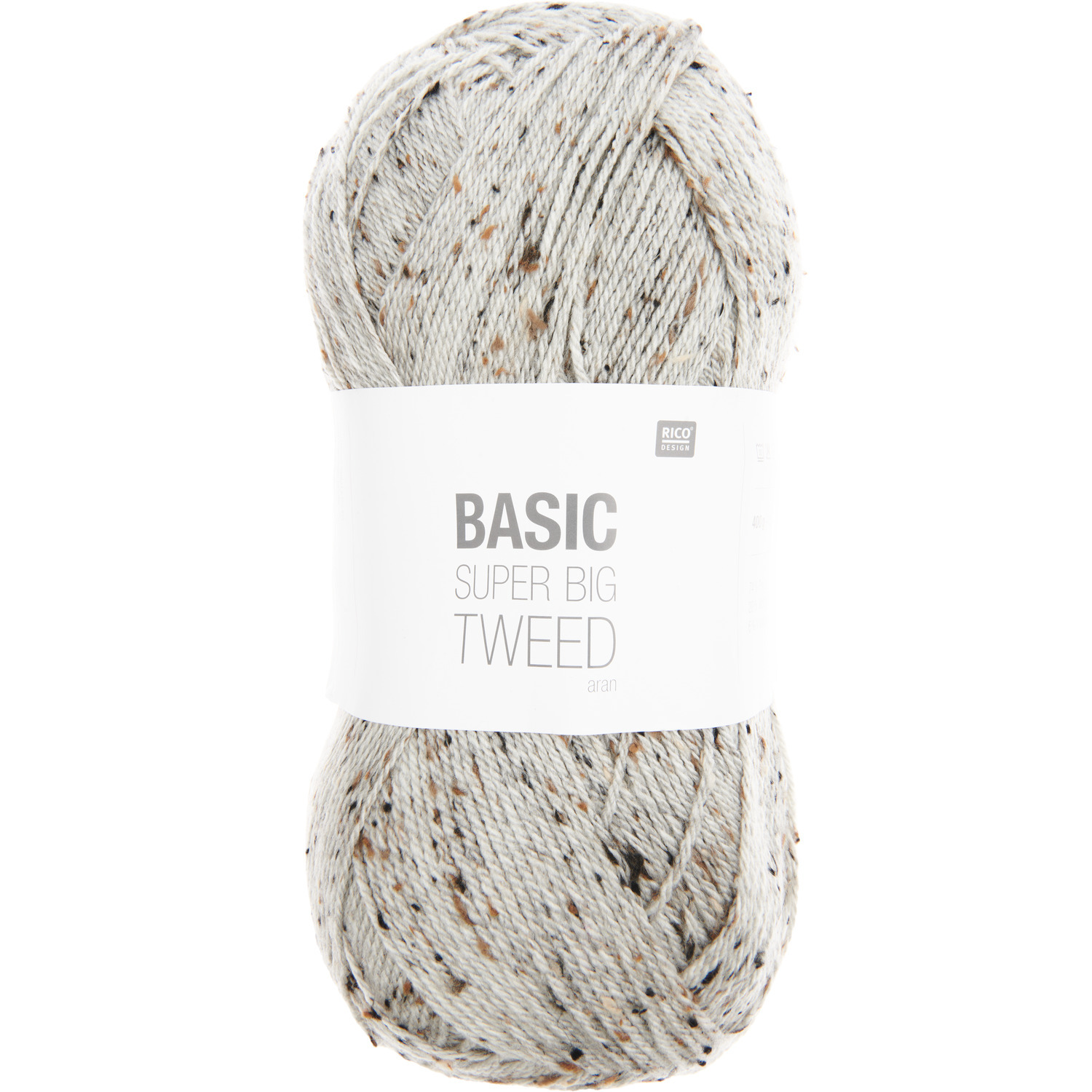 Rico Design Basic Super Big Tweed aran Natur*