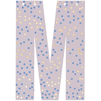 Rico Design Buchstabe für Girlande 14cm M*