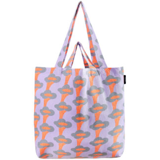 Rico Design Canvas-Shopper Pfifferlinge Neon Flieder*