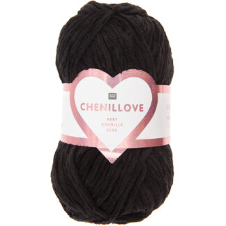Rico Design Creative Chenillove Schwarz*