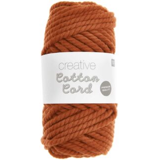 Rico Design Creative Cotton Cord Makramee-Garn Rost*
