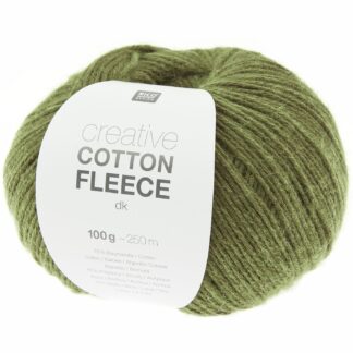 Rico Design Creative Cotton Fleece dk Oliv*