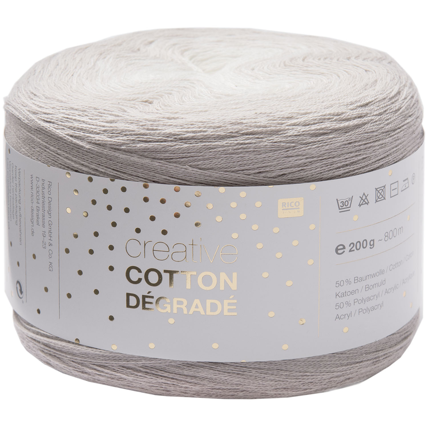 Rico Design Creative Cotton dégradé Natur*