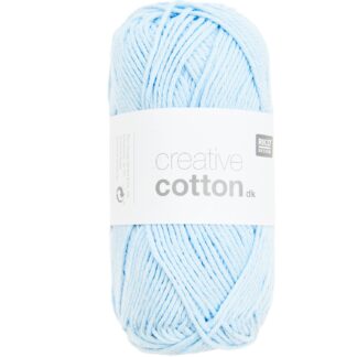 Rico Design Creative Cotton dk Hellblau*