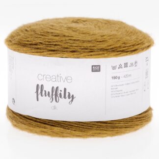 Rico Design Creative Fluffily dk Senf*