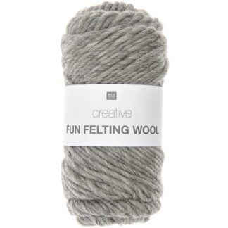 Rico Design Creative Fun Felting Wool Grau*