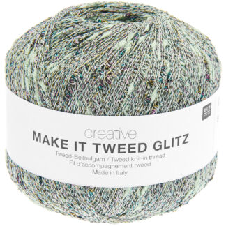 Rico Design Creative Make It Tweed Glitz Mint*