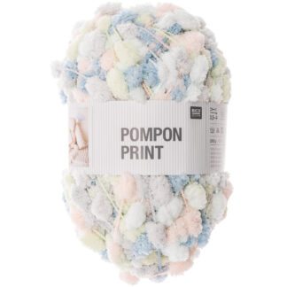 Rico Design Creative Pompon Print Pastell Mix*