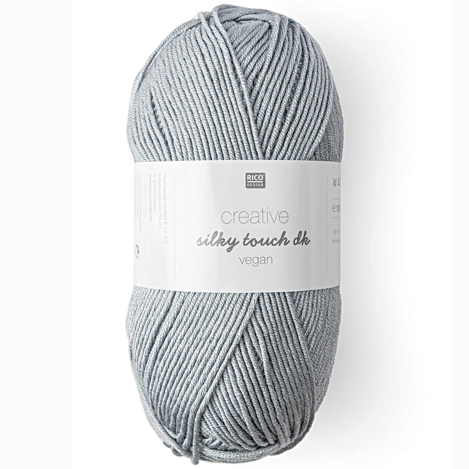 Rico Design Creative Silky Touch dk Graublau*