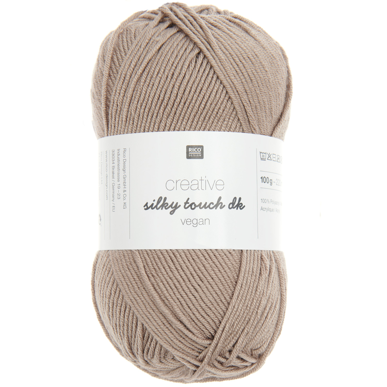Rico Design Creative Silky Touch dk Kiesel*