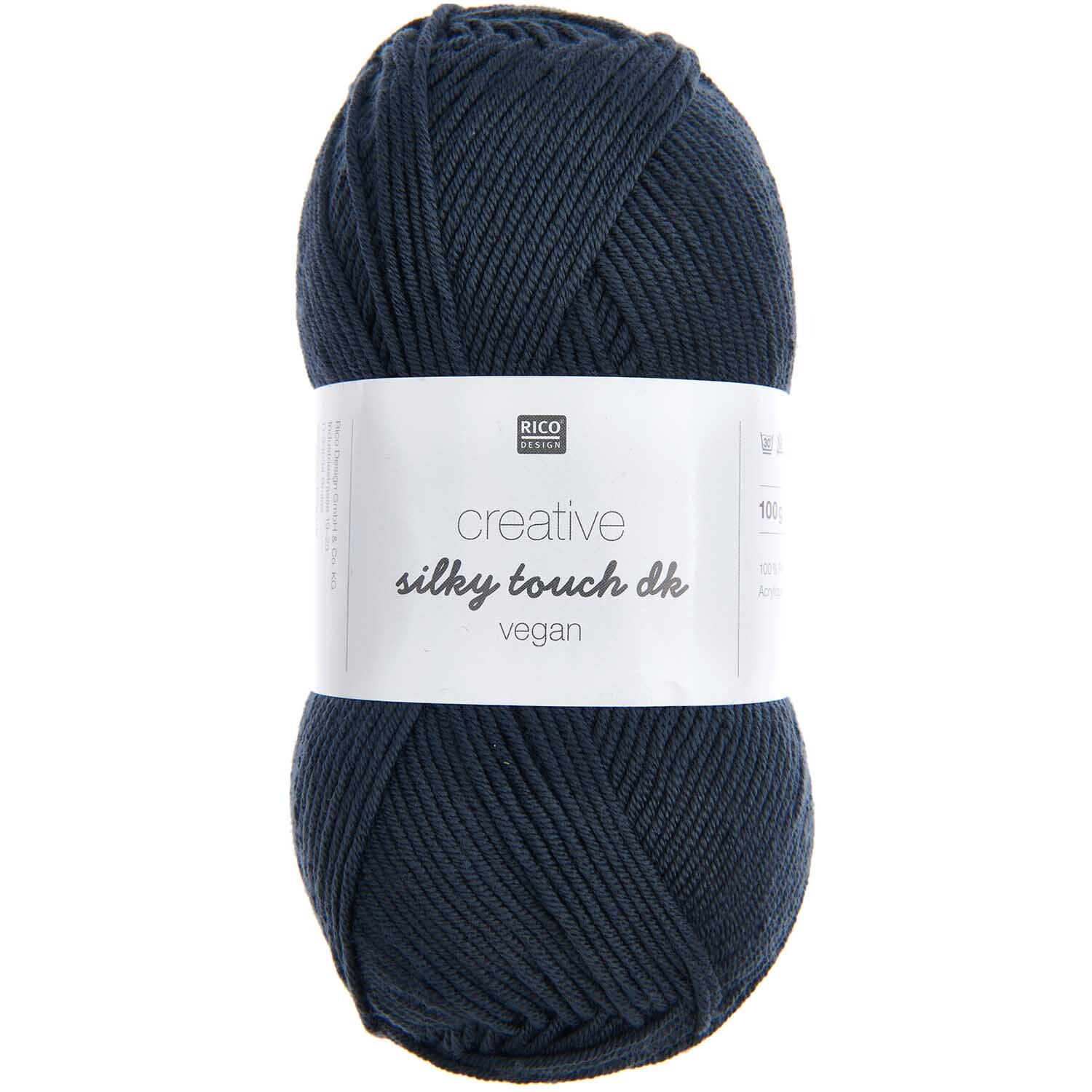 Rico Design Creative Silky Touch dk Nachtblau*