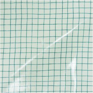 Rico Design Druckstoff beschichtet Hygge kariert mint-grün 140cm*