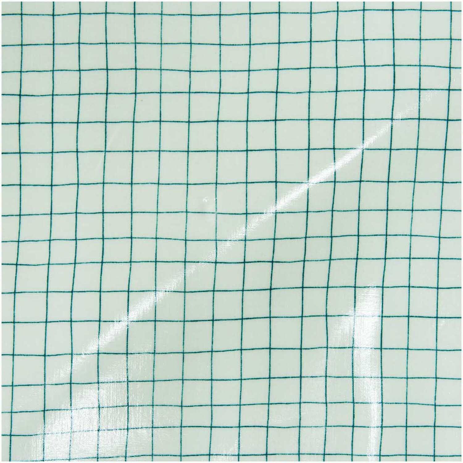 Rico Design Druckstoff beschichtet Hygge kariert mint-grün 140cm*