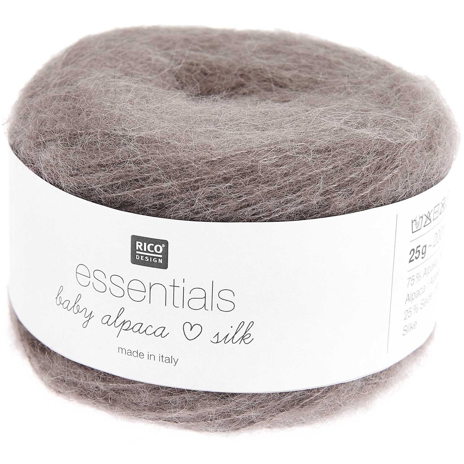 Rico Design Essentials Baby Alpaca Loves Silk Beige*