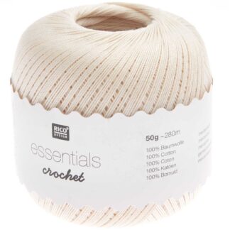 Rico Design Essentials Crochet Creme*