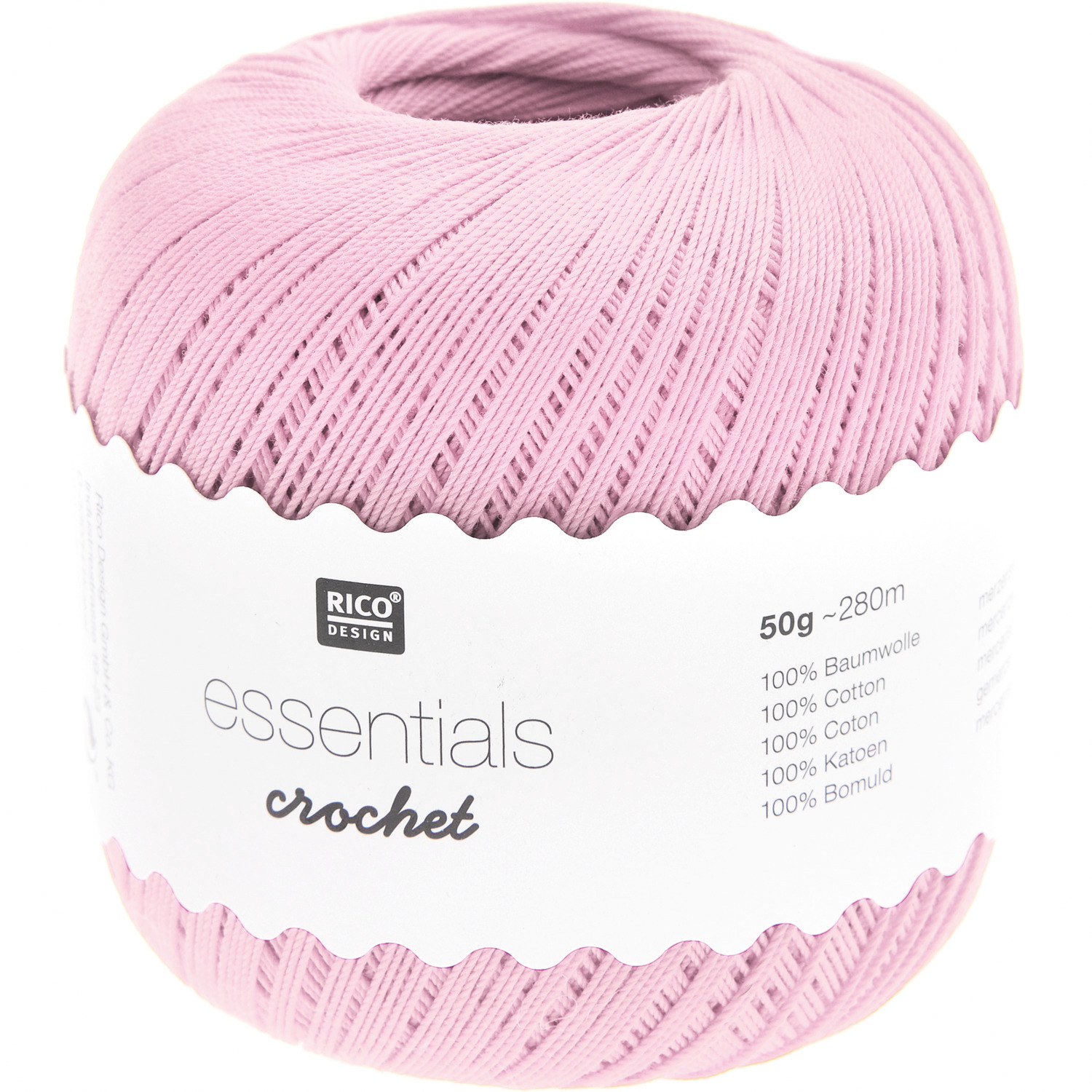 Rico Design Essentials Crochet Rosa*