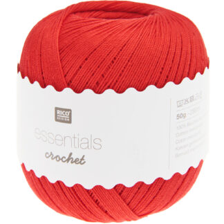 Rico Design Essentials Crochet Rot*