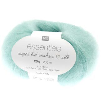 Rico Design Essentials Super Kid Mohair Loves Silk Aquamarine*