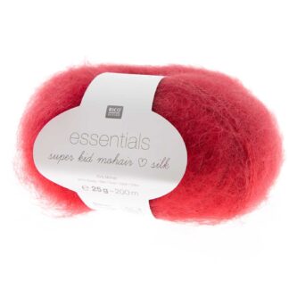 Rico Design Essentials Super Kid Mohair Loves Silk Kirsch*