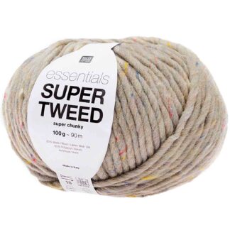 Rico Design Essentials Super Tweed super chunky Grau*