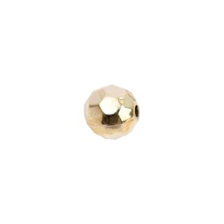 Rico Design Facettenkugel klein gold 5mm 30 Stück*