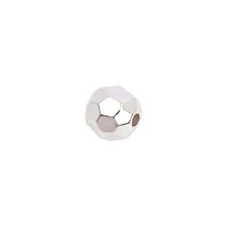 Rico Design Facettenkugel klein silber 5mm 30 Stück*