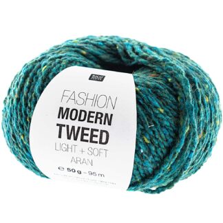 Rico Design Fashion Modern Tweed aran Petrol*