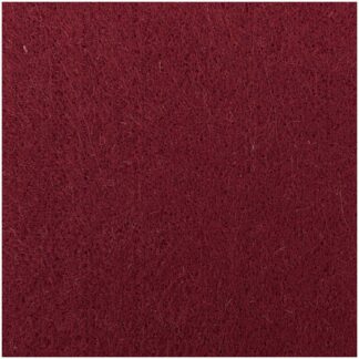 Rico Design Filz-Platte 50x75cm 3mm Dunkelrot*