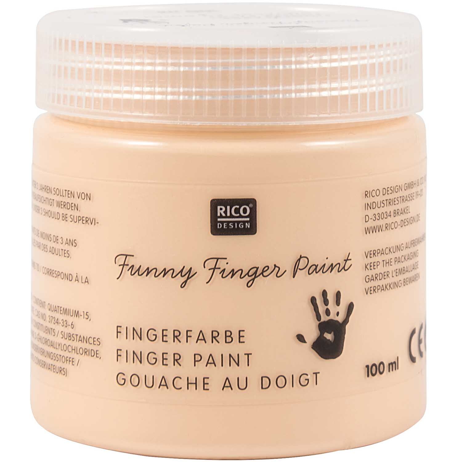 Rico Design Fingerfarbe 100ml Puder*