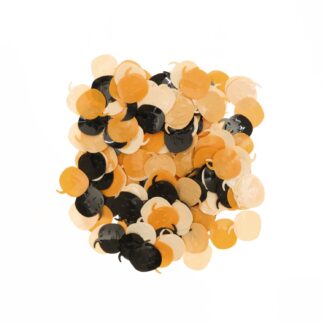 Rico Design Flitterstreu Kürbis orange-schwarz 200 Stück*