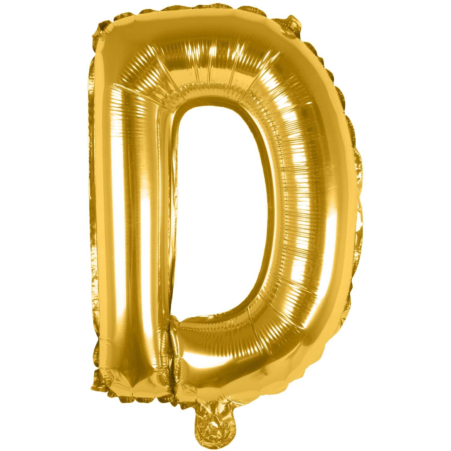 Rico Design Folienballon Buchstabe gold 36cm D*