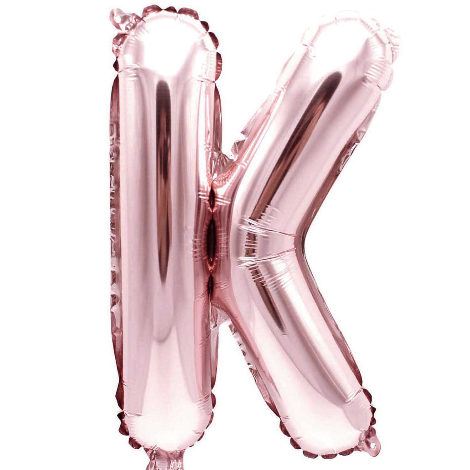 Rico Design Folienballon Buchstabe rosa 36cm K*