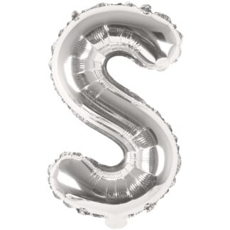 Rico Design Folienballon Buchstabe silber 36cm S*