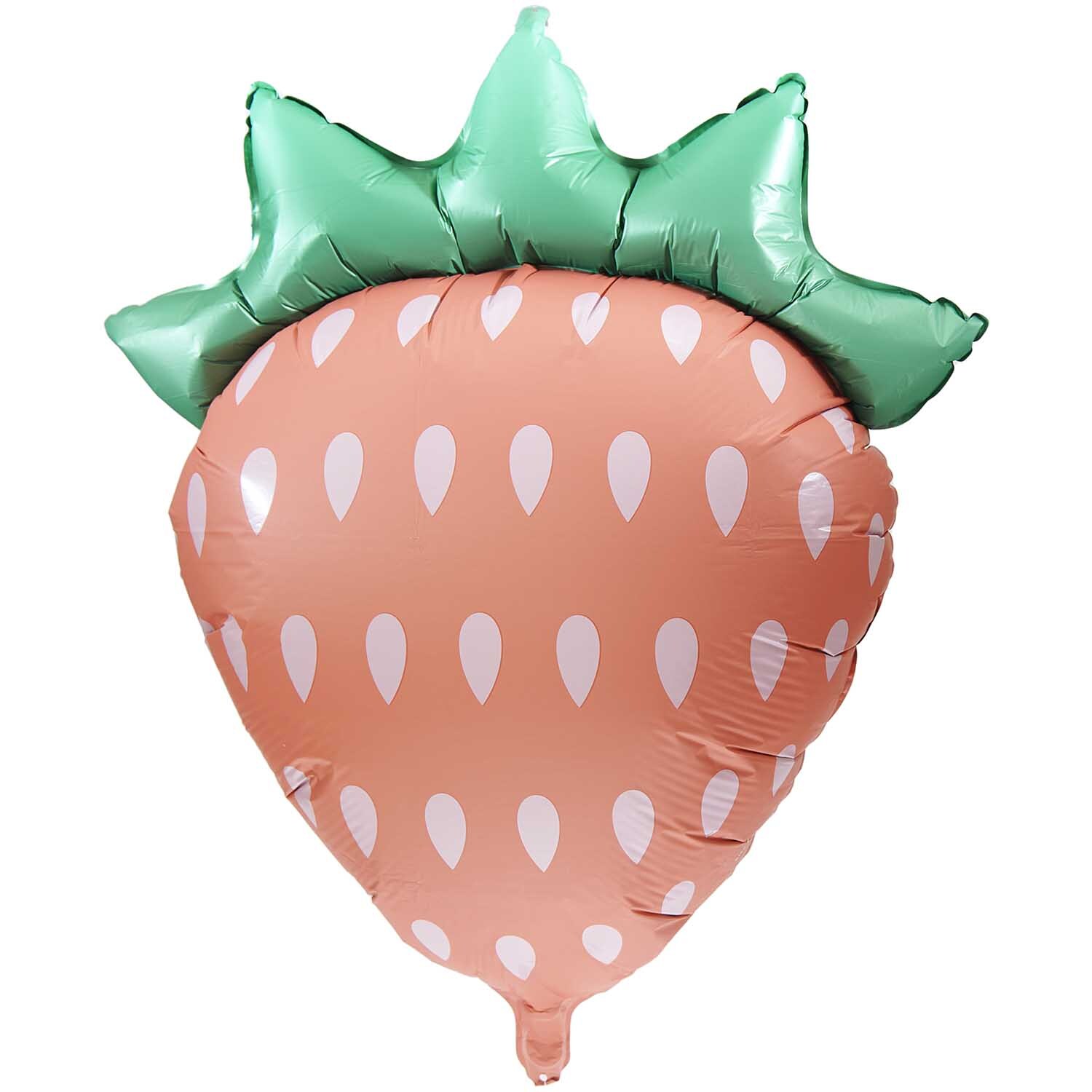 Rico Design Folienballon Erdbeere 55x65cm*