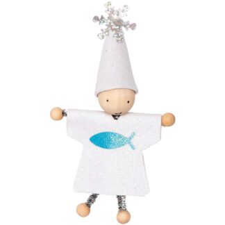 Rico Design Geschenkanhänger Wichtel Konfirmation mit Spruch 8cm*