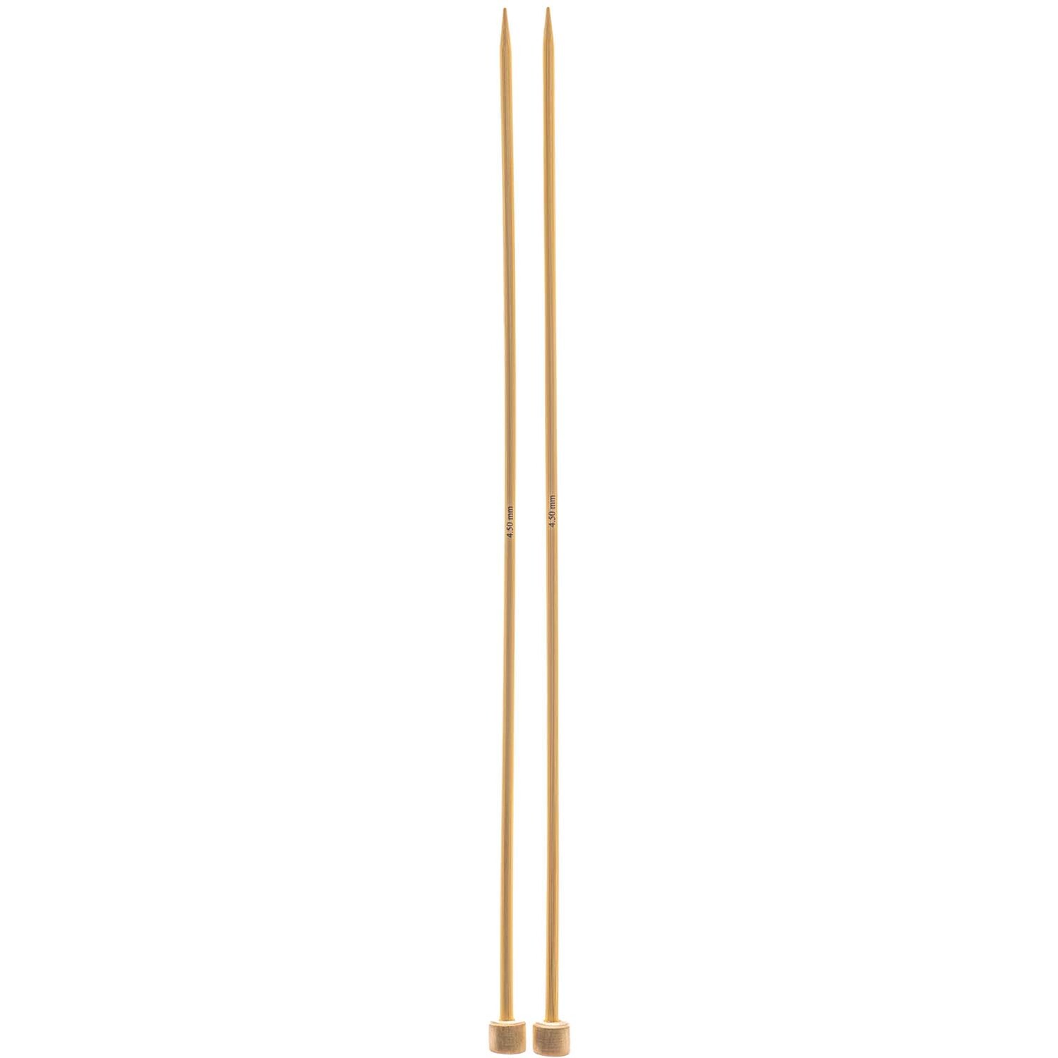 Rico Design Jackenstricknadeln 33cm Bambus 4,5*