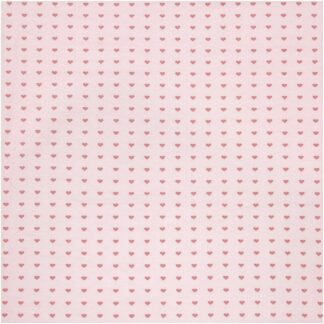 Rico Design Jerseystoff Happy Baby Herzchen rosa 72x100cm*