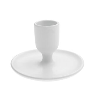 Rico Design Keramik Stielkerzenhalter weiß 8,5x5,5cm*
