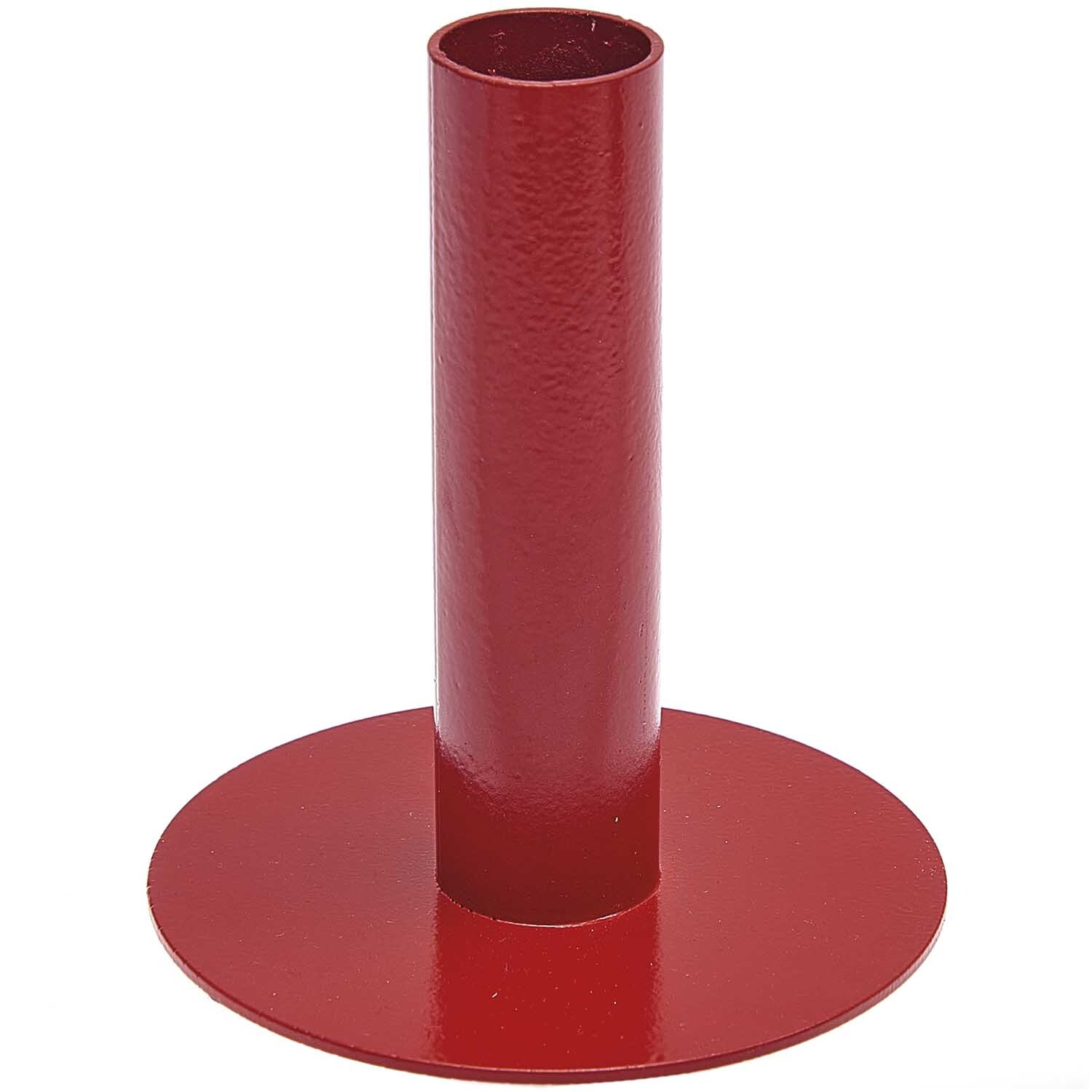 Rico Design Kerzenständer rot 10cm*