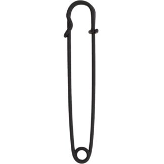 Rico Design Kiltnadel neon orange 9cm 1 Stück Schwarz*