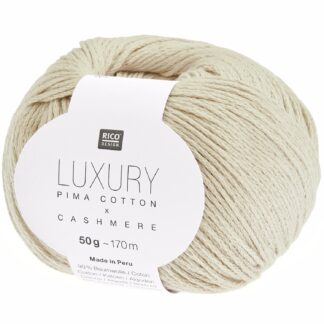 Rico Design Luxury Pima Cotton x Cashmere Sand*