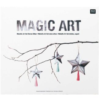 Rico Design Magic Art Set Sterne silber*